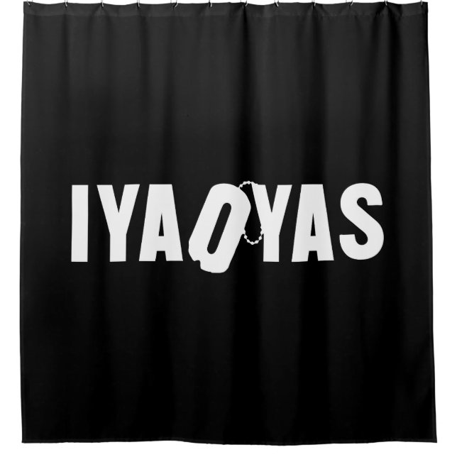 IYAOYAS DUSCHVORHANG (Vorderseite)