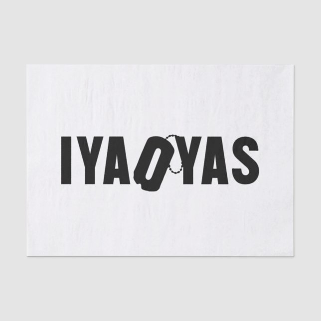 IYAOYAS SEIDENPAPIER (Vorderseite)