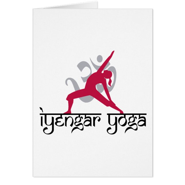 Iyengar Yoga-Pose (Vorne)