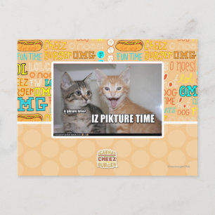 iz Piktuationszeit Postkarte
