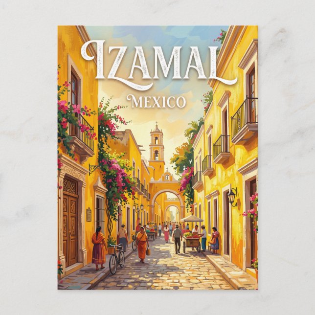 Izamal Mexiko Postkarte (Vorderseite)