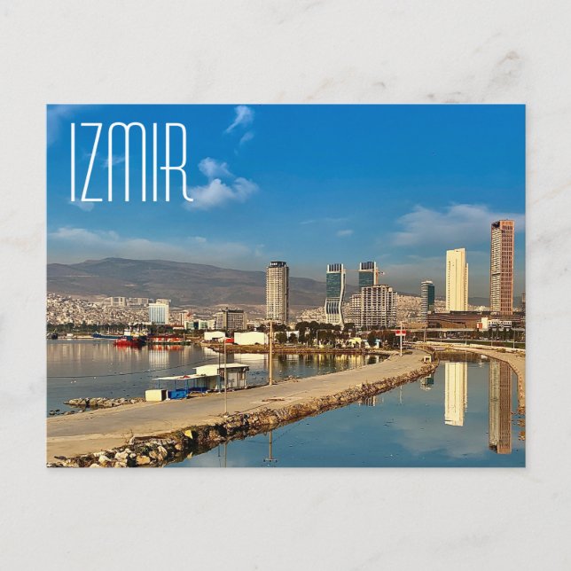 Izmir Türkei Postkarte (Vorderseite)