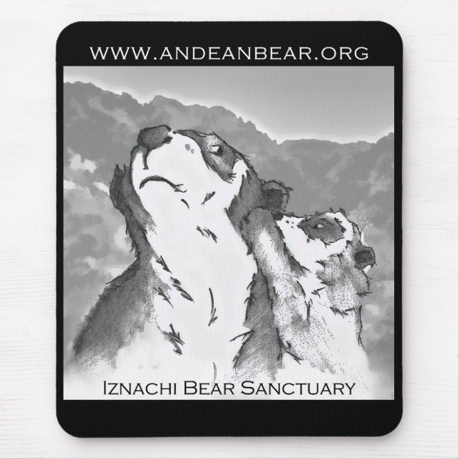 Iznachi Bärn-Schongebiet Mousepad (Vorne)