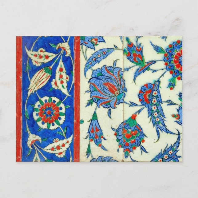 iznic Keramiken Postkarte (Vorderseite)