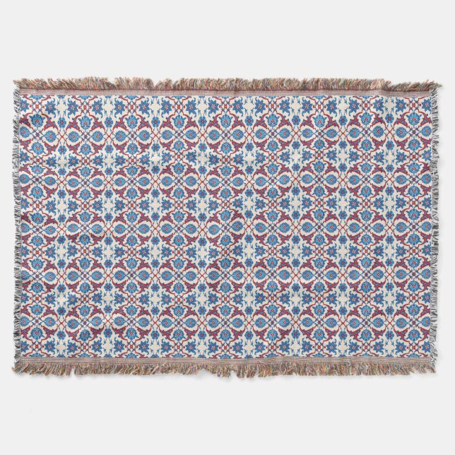 Iznik-Blumenfliesenmuster Decke (Vorderseite)