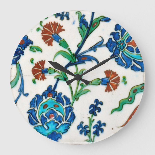 iznik ceramics große wanduhr (Vorderseite)