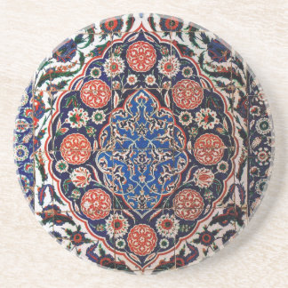 Iznik ethnische Stammes- türkische Mosaik-mit Sandstein Untersetzer