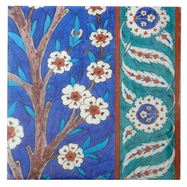 Iznik-Fliese Fliese (Vorderseite)