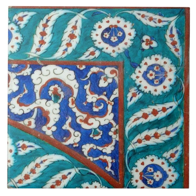 Iznik-Fliese Fliese (Vorderseite)