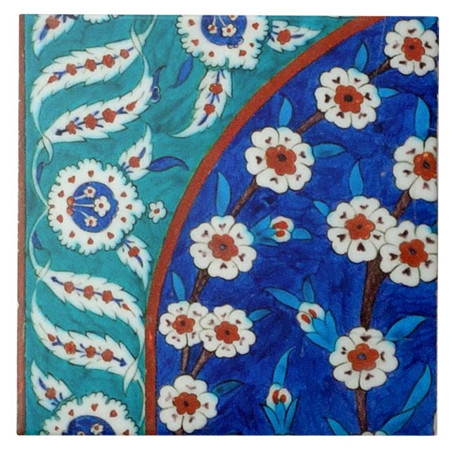 Iznik-Fliese Fliese (Vorderseite)