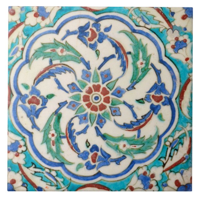 Iznik-Fliese Fliese (Vorderseite)