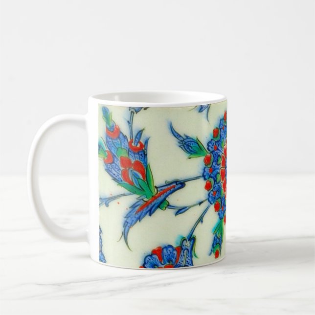 iznik Fliese Kaffeetasse (Links)