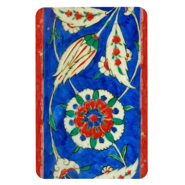 Iznik-Fliese Magnet (Vertikal)
