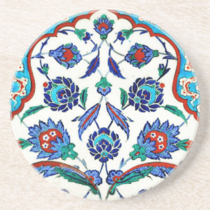 Iznik-Keramik Sandstein Untersetzer
