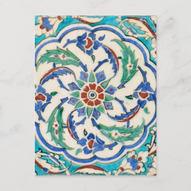 iznik Keramiken Postkarte (Vorderseite)