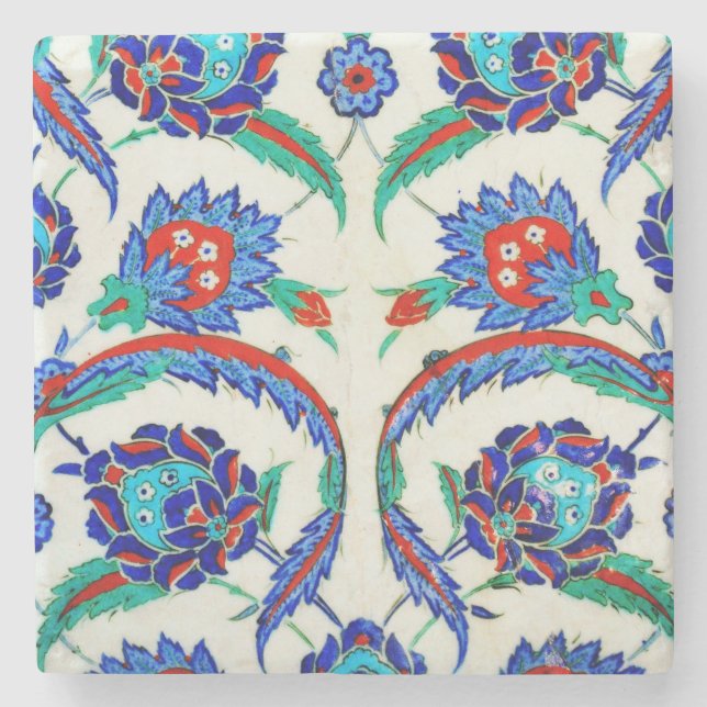 iznik Keramiken SteinUntersetzer (Vorderseite)