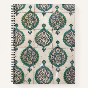 Iznik Tiles Green Notizbuch