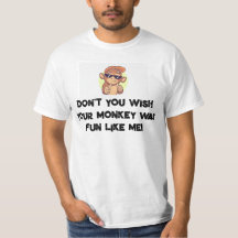 IZVARA FUNNY MONKEY T - SHIRT