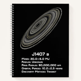 J1407 b (1SWASP J140747.93-394542.6 b) Notizbuch