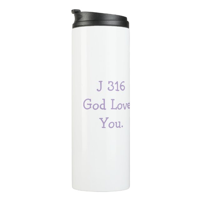 J316 Evangelium  Thermosbecher (Nach rechts gedreht)