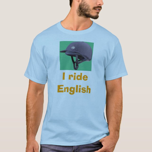 j3_s, reite ich Englisch T-Shirt (Vorderseite)