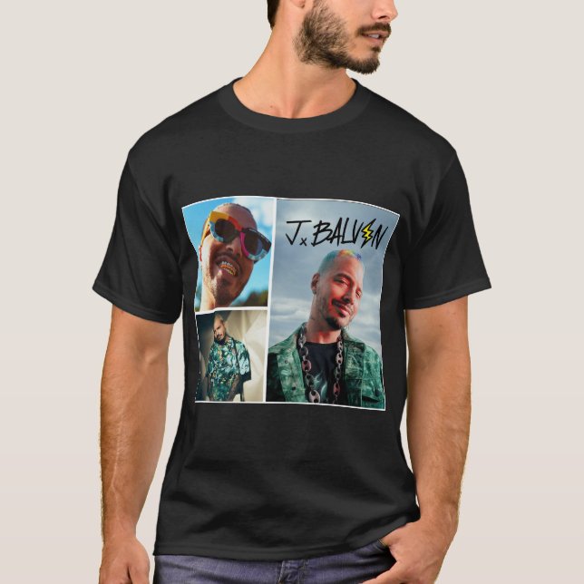 J Balvin Rapper T-Shirt (Vorderseite)