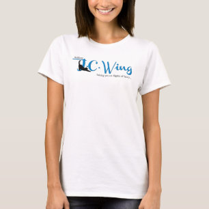J.C. auteur Wing T-shirt des femmes