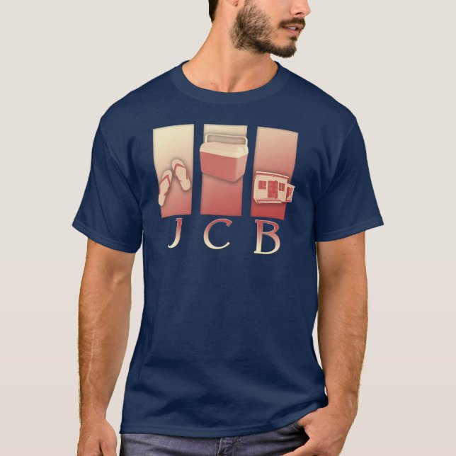 J C B T-Shirt (Vorderseite)