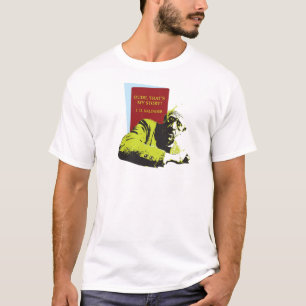 J.D. Salinger Fänger in der Rye-Pop-Kunst T-Shirt