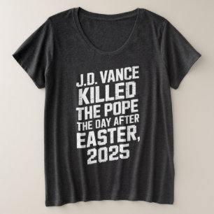 J.d.vance a tué le pape le lendemain de Pâques 25