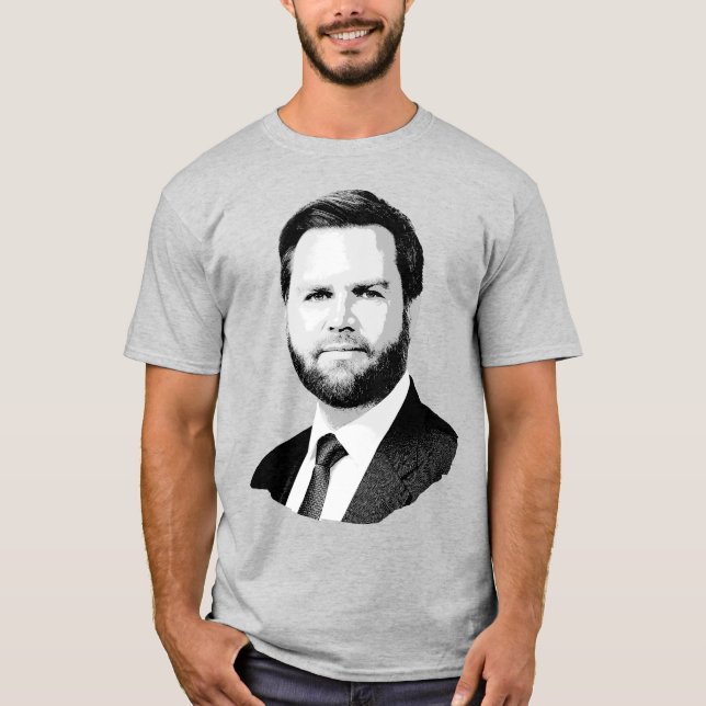 J.D. VANCE T-Shirt (Vorderseite)