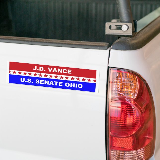 J.D. Vance US Senat Ohio 2022 Autoaufkleber (Auf Lkw)