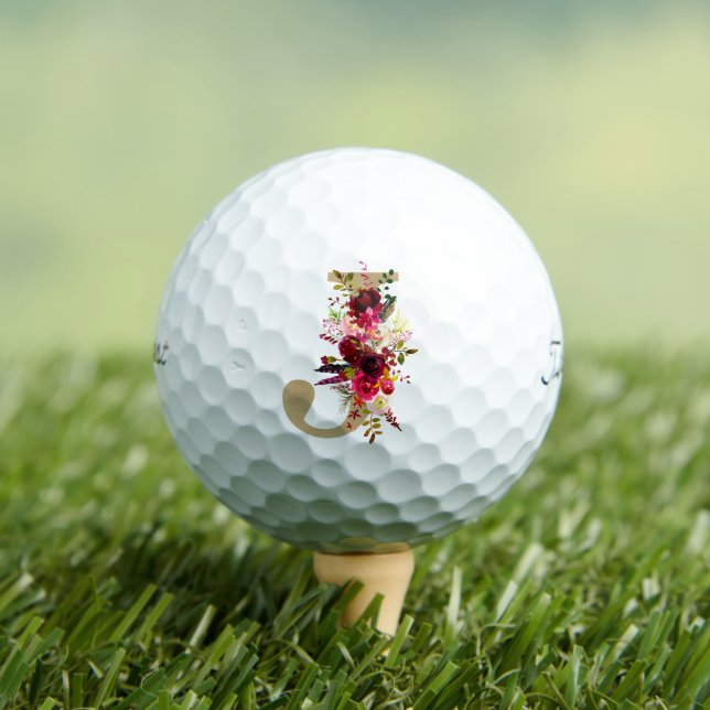 J Floral Golfball (Insitu T-Shirt)