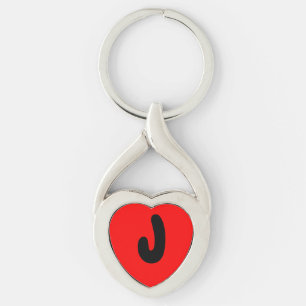 J HEARTH KEYCHAIN SCHLÜSSELANHÄNGER