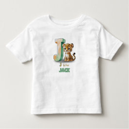J is for Jack – Personalized Toddler T-shirt 