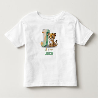 J is for Jack – Personalized Toddler T-shirt 