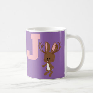 J ist für Jackalope Kaffeetasse