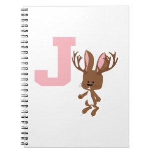 J ist für Jackalope Notizblock