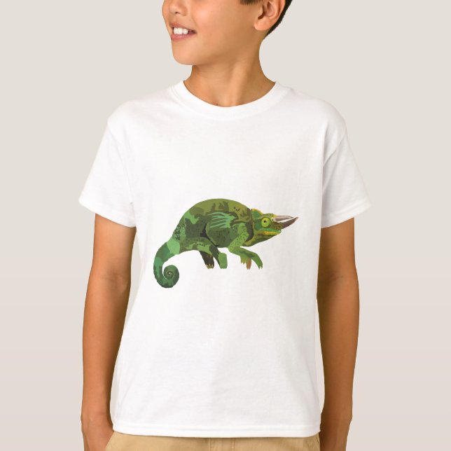 J ist für Jacksons Chameleon T-Shirt (Vorderseite)