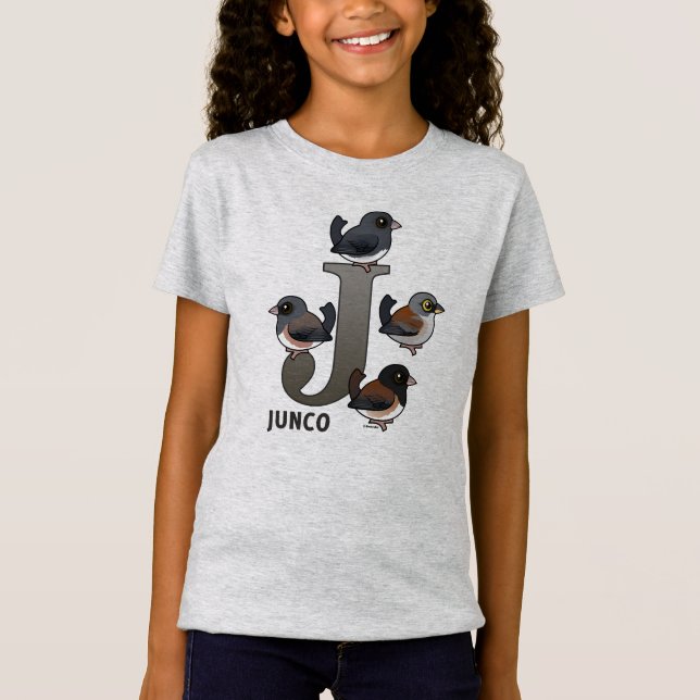 J ist für Junco T-Shirt (Vorderseite)