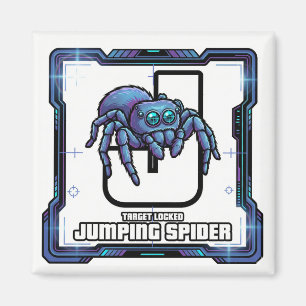 J ist für Springspinne – GTA-Stil ABC-Lernen Magnet