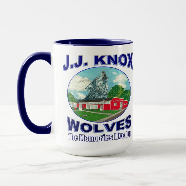 J.J. Knox Fire 50th Anniversary Mug (Gauche)