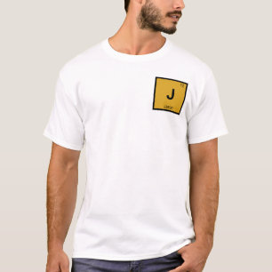 J - Jason Argonauts Chemistry Periodic Table Griec T-Shirt