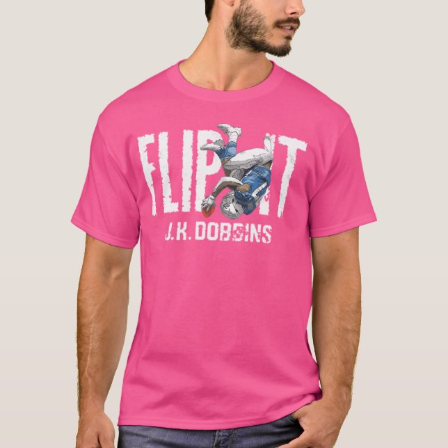 J.K. Dobbins Los Angeles C Drehte It Move T-Shirt (Vorderseite)