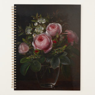 J.L. Jensen - Rose und Tree Anemones in einem ... Planer