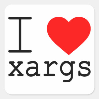 J'❤️ les autocollants xargs