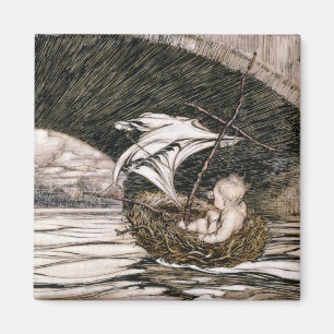 J.M. Barrie  , ', das er unter die Brücke führte Magnet