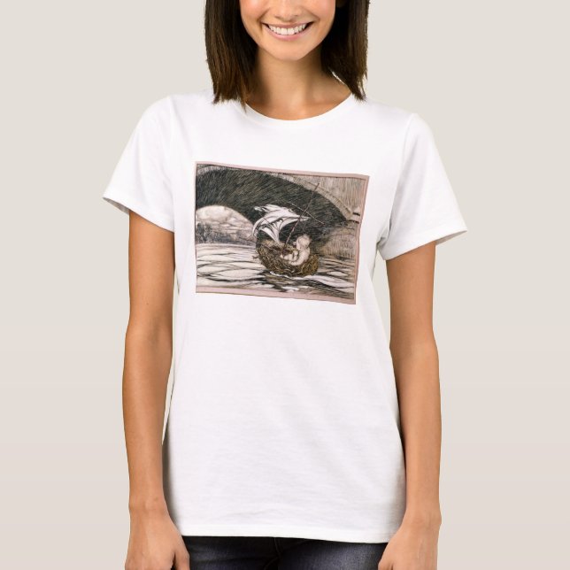 J.M. Barrie |, ', das er unter die Brücke führte T-Shirt (Vorderseite)