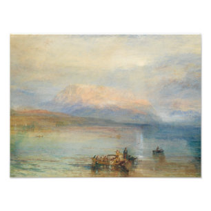 J.M.W. Turner - das rote Rigi Fotodruck