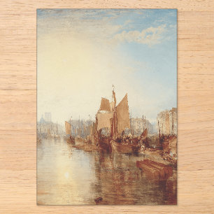J.M.W. Turner: Hafen von Dieppe Romantische Kunst Acryleinladungen